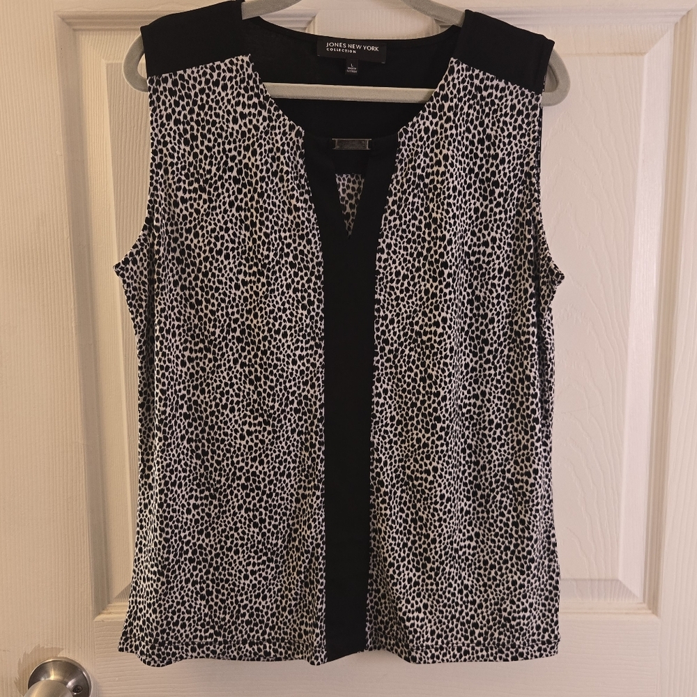 Jones New York Women's Sleeveless Top
